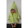 kraagjas groen baby born 43cm