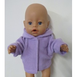 winterjas lila baby born 43cm