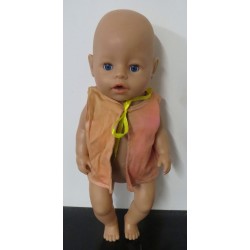 vestje oranje  baby born 43cm
