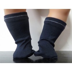 kniekoussen donker blauw baby born 43cm