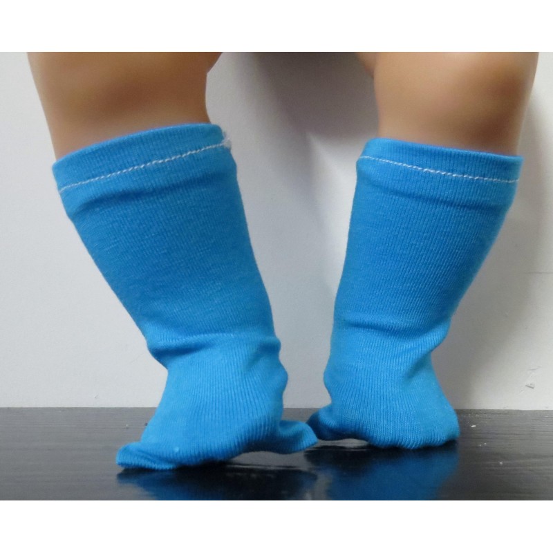 kniekoussen aqua blauw baby born 43cm