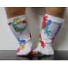 kniekoussen wit vogels baby born 43cm