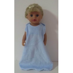 slaapzak blauw baby born little 36cm
