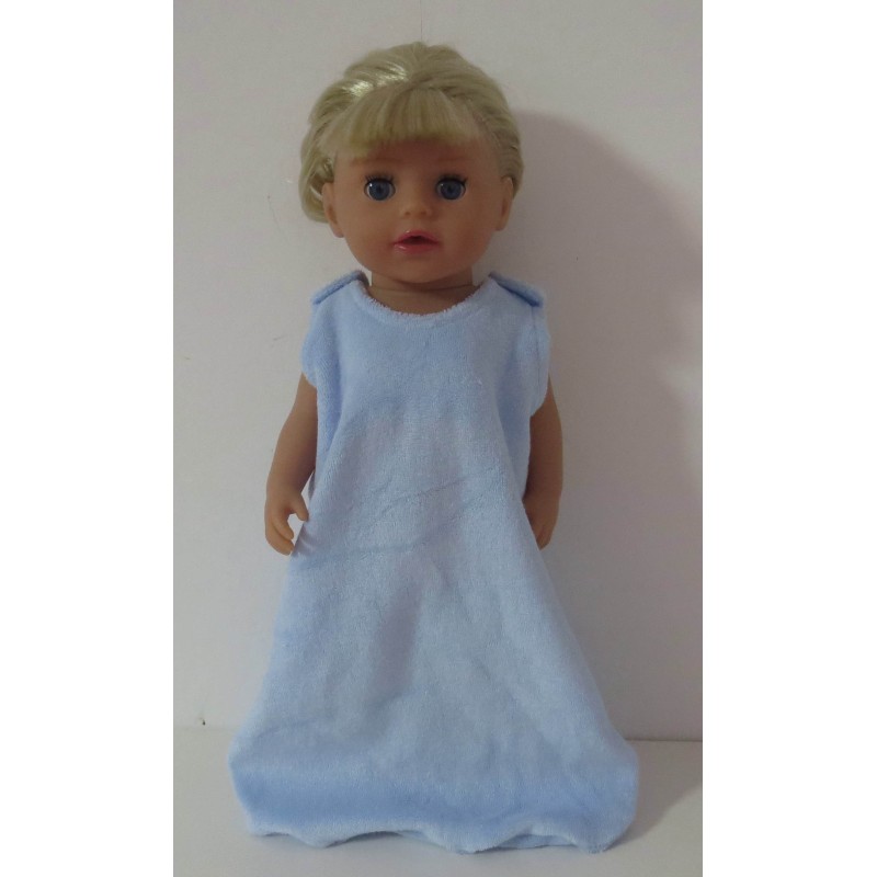 slaapzak blauw baby born little 36cm