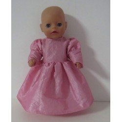prinsessenjurk roze baby born little 36cm