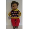 capuchontrui setje brandweer  baby born 43cm