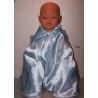 prinsessencape blauw baby born 43cm