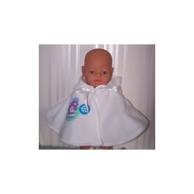 wintercape care bears baby born 43cm