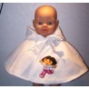 wintercape dora baby born 43cm