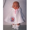 wintercape strawberry shortcake in aardbei  baby born 43cm