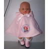 wintercape roze strawberry shortcake in aardbei baby born 43cm