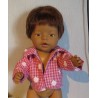 openjasje rood baby born 43cm