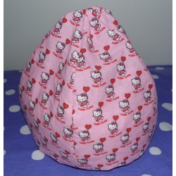 zitzak hello kitty roze