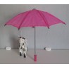 paraplu hard roze