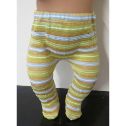 maillot groen gestreept baby born 43cm