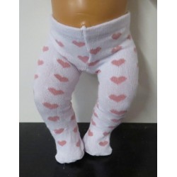 maillot met roze hartjes baby born 43cm