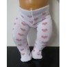 maillot met roze hartjes baby born 43cm