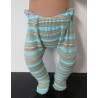 maillot blauw gestreept baby born 43cm