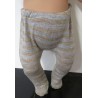 maillot grijs gestreept baby born 43cm