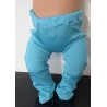maillot aqua blauw  gestreept baby born 43cm