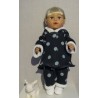winterjas met broek groen stippen baby born 43cm