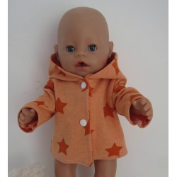 tussenjas sterren baby born 43cm