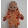 tussenjas sterren baby born 43cm