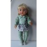 capuchontrui setje licht groen baby born 43cm