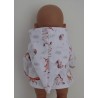 tussenjas bosdieren baby born 43cm