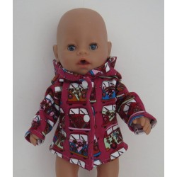 tussenjas vw bussen baby born 43cm