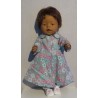 lange zomerjas grijs met bloemen baby born 43cm