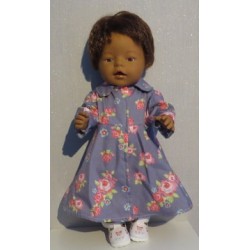 lange zomerjas grijs met rozen baby born 43cm