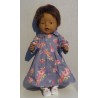 lange zomerjas grijs met rozen baby born 43cm