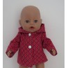 jas roze retro baby born 43cm