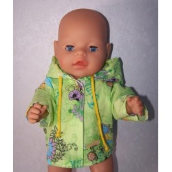 jas tinkerbell groen baby born 43cm