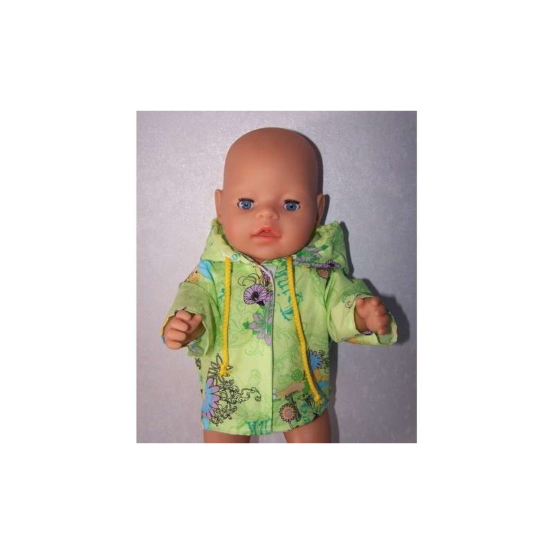 jas tinkerbell groen baby born 43cm