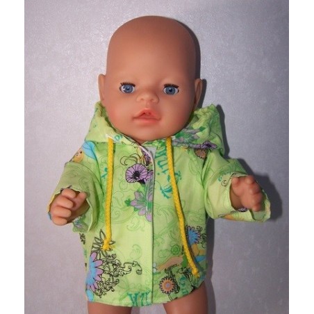 jas tinkerbell groen baby born 43cm