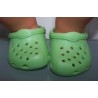 crocs groen baby born 43cm