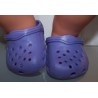 crocs lila baby born 43cm