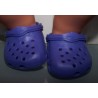 crocs paars baby born 43cm