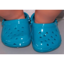 crocs met hartjes baby born 43cm