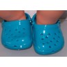 crocs met hartjes baby born 43cm