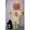 capuchontrui setje geel matroeska baby born 43cm