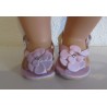sandalen roze met bloem baby born 43cm