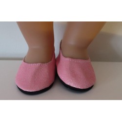 glitter schoentjes roze baby born 43cm
