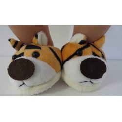sloffen tijger baby born 43cm
