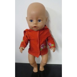 jas rood baby born 43cm