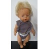 luier met slab setje bruin baby born 43cm