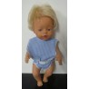 luier met slab blauw setje baby born 43cm