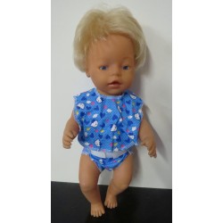 luier met slab setje hello kitty baby born 43cm